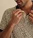 FORMEN polo piqué print beige