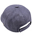 linnen baseball pet blauw