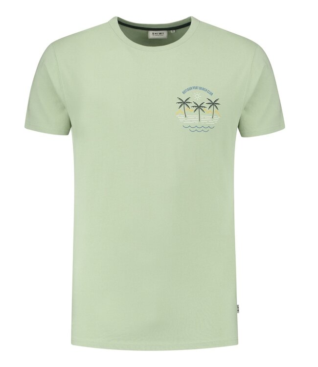 t-shirt antigue port groen 1