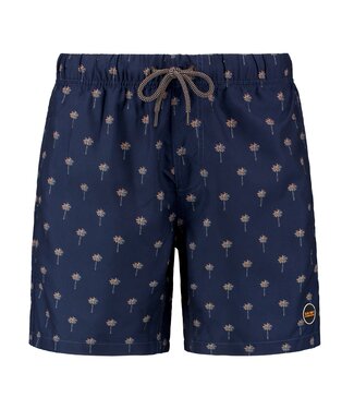 SHIWI zwemshort palm tree navy