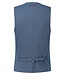 waistcoat pique denim blue 5 thumbnail