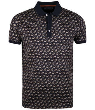 FORMEN polo met retro motief