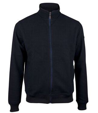 FORMEN Navy sweater vest waffle