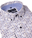Blauw-beige regular hemd met print 2 thumbnail