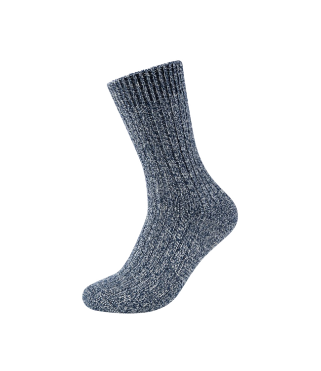 sokken woolblend blauw 1