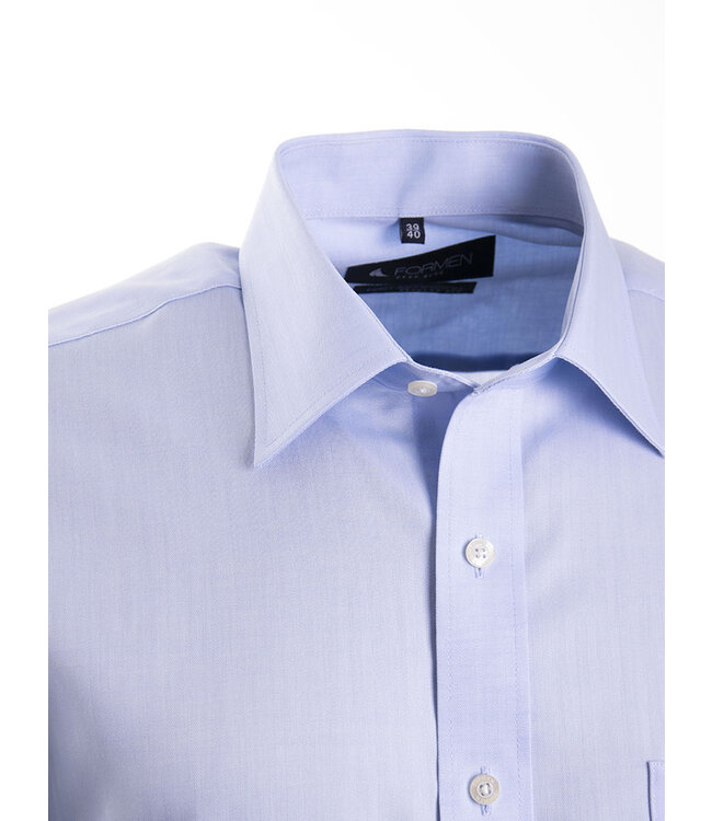 Essential regular hemd herringbone 3