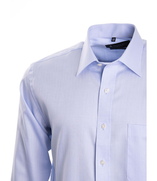 Essential regular hemd herringbone 2