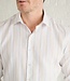 Gestreept slim fit hemd beige-lichtblauw 2 thumbnail
