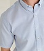 Blauw gestreept Oxford hemd 3 thumbnail
