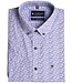 Zomerhemd met blauw-camel print 1 thumbnail