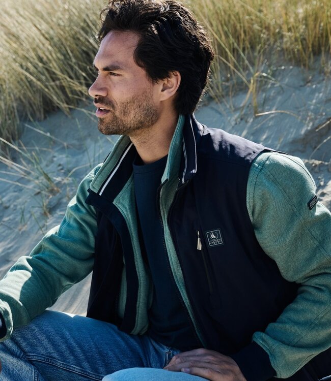 softshell bodywarmer donkerblauw 3