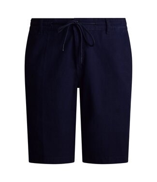 FORMEN bermuda linnen katoen navy