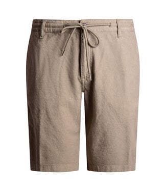FORMEN bermuda linnen katoen kaki