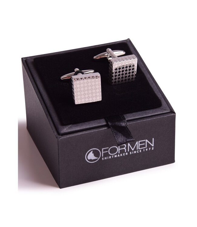 Manchetknopen vierkant 1