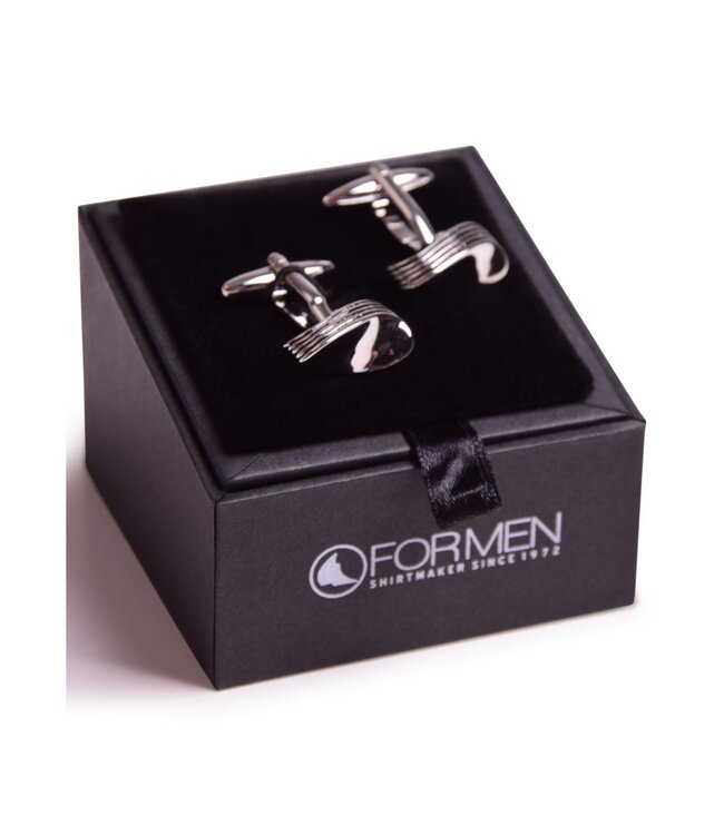 Manchetknopen geometrisch 1