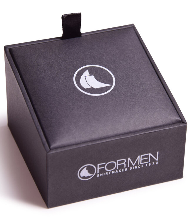 Manchetknopen streep zwart 2