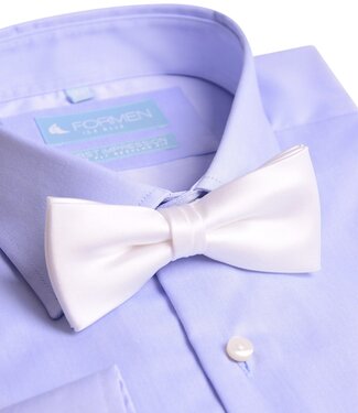 FORMEN strik satijn wit
