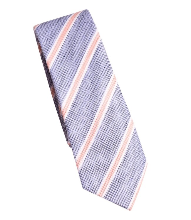 Das zijde stripe oranje 1