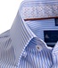 lichtblauw gestreept slim fit hemd 5 thumbnail