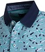 groene picqué polo met print 3 thumbnail