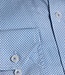 Blauw slim fit printhemd poplin 2 thumbnail