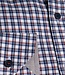 Blauw geruit hemd brushed twill 2 thumbnail