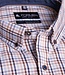 FORMEN Beige-camel geruit hemd