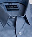 Blauw-wit printhemd poplin 1 thumbnail
