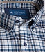 Slim fit petrolblauw houthakkershemd 1 thumbnail