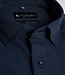 FORMEN Donkerblauw knitted overhemd