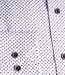 Wit hemd met camel-navy print 2 thumbnail