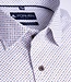 Wit hemd met camel-navy print 1 thumbnail