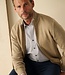 Essential heren cardigan met rits - katoen beige 4 thumbnail