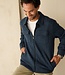 Stijlvol sweat cardigan donkerblauw 4 thumbnail