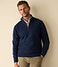 Quarter zip trui - wolmix blauw 1 thumbnail