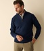 Quarter zip trui - wolmix blauw 3 thumbnail