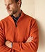 FORMEN Short zip trui - wolmix oranje