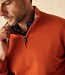 Quarter zip trui - wolmix oranje 2 thumbnail