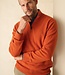 Quarter zip trui - wolmix oranje 3 thumbnail