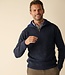 Quarter zip herentrui - lamswol navy 4 thumbnail