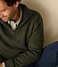 Quarter zip herentrui - lamswol groen 2 thumbnail