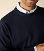 Herentrui met ronde hals - merinowol navy 2 thumbnail