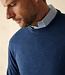 Herentrui met ronde hals - merinowol denim 2 thumbnail
