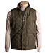 FORMEN Kakigroene quilted bodywarmer