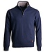 Quarter zip trui - wolmix blauw 4 thumbnail