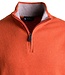 Quarter zip trui - wolmix oranje 5 thumbnail