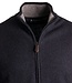 Cardigan met rits - wolmix navy 4 thumbnail
