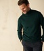 Fijne rolkraagtrui - merino bottle green 3 thumbnail