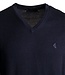 V-hals trui - merino navy 5 thumbnail