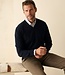 V-hals trui - merino navy 3 thumbnail